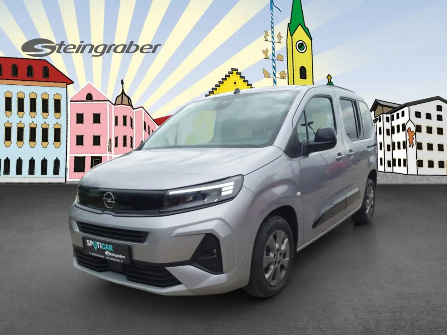 Opel Combo 1.5 D Automatik GS Gris - 2