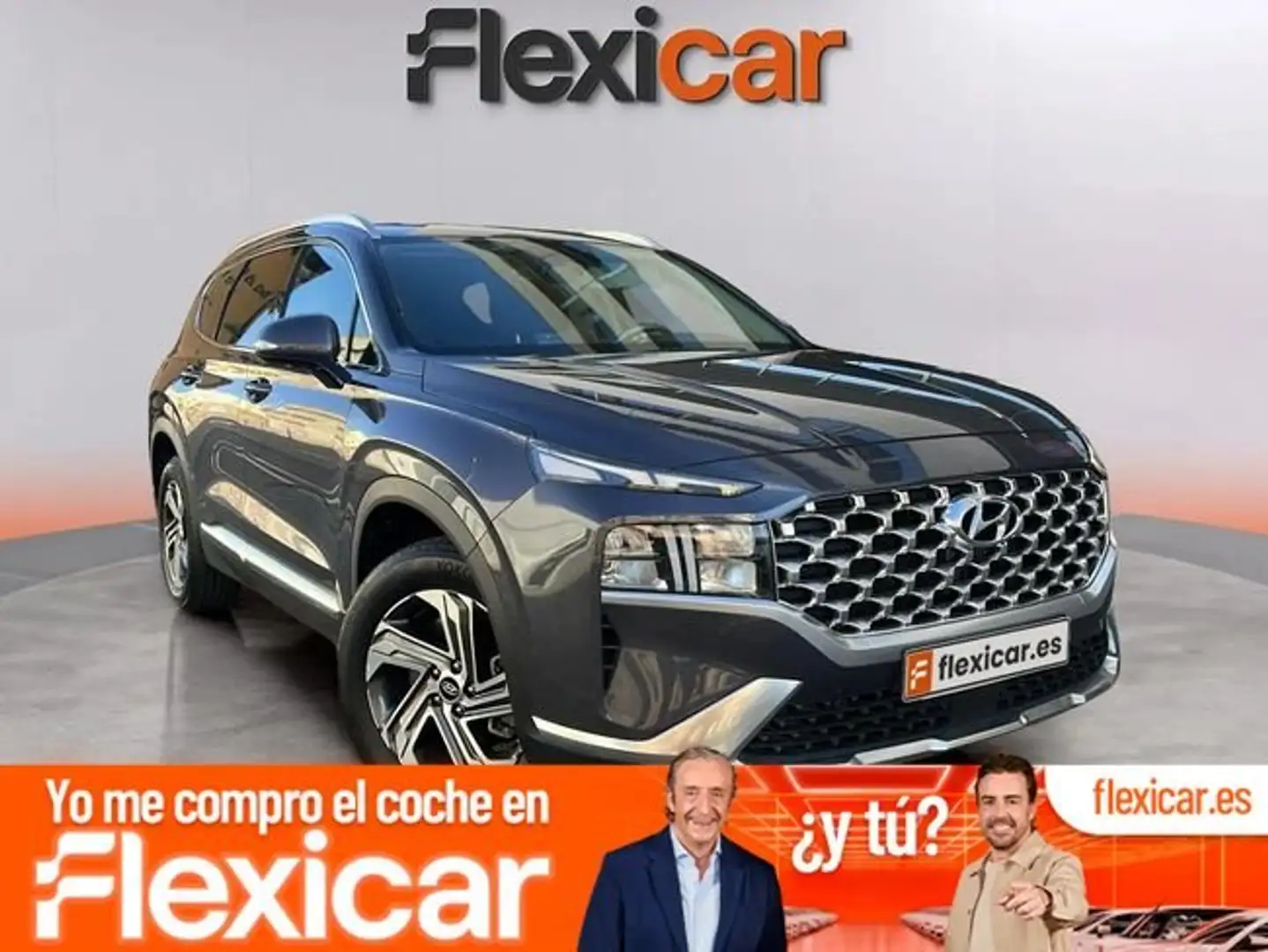 Hyundai SANTA FE 2.2CRDi Tecno 7pl 4WD 8DCT Gris - 1