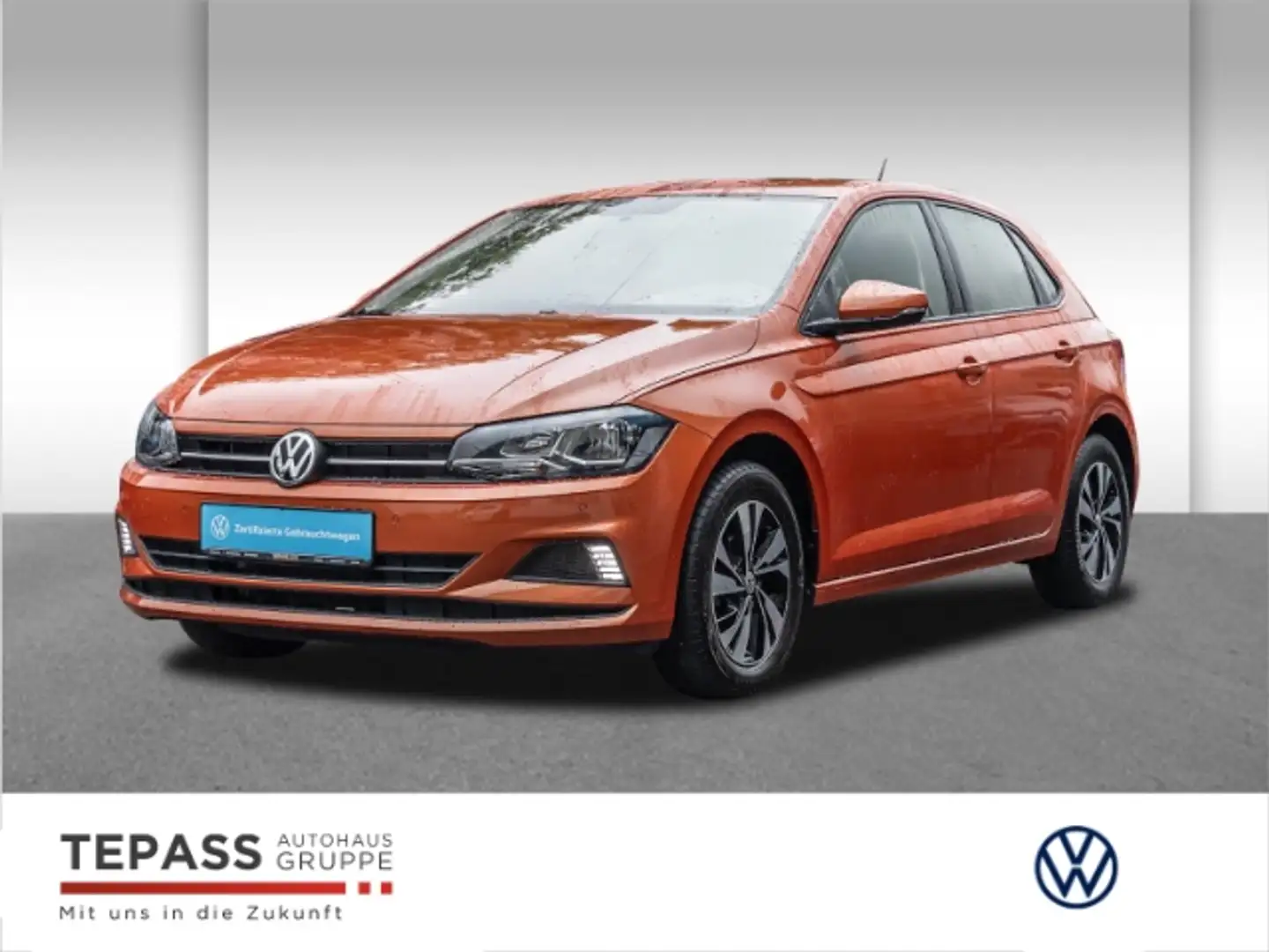Volkswagen Polo VI 1.0l Comfortline PDC CONNECT Orange - 1