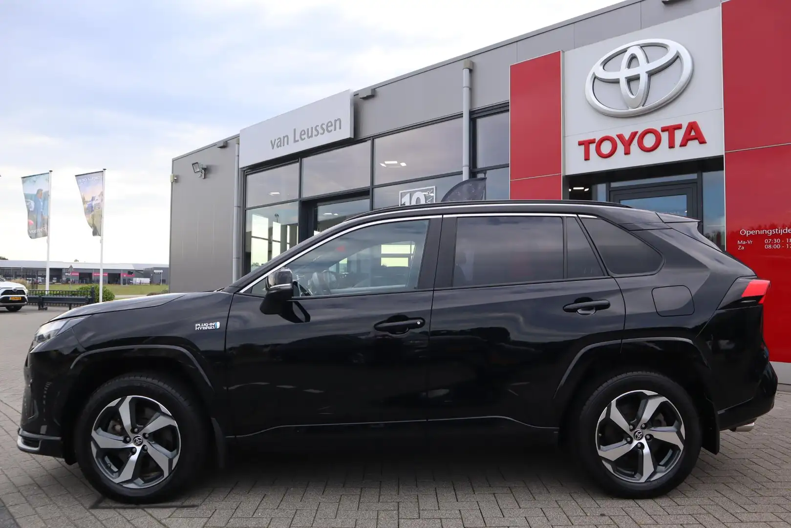 Toyota RAV 4 2.5 PLUG-IN AWD STYLE BLIND-SPOT P-SENSOREN HALF-L Noir - 2