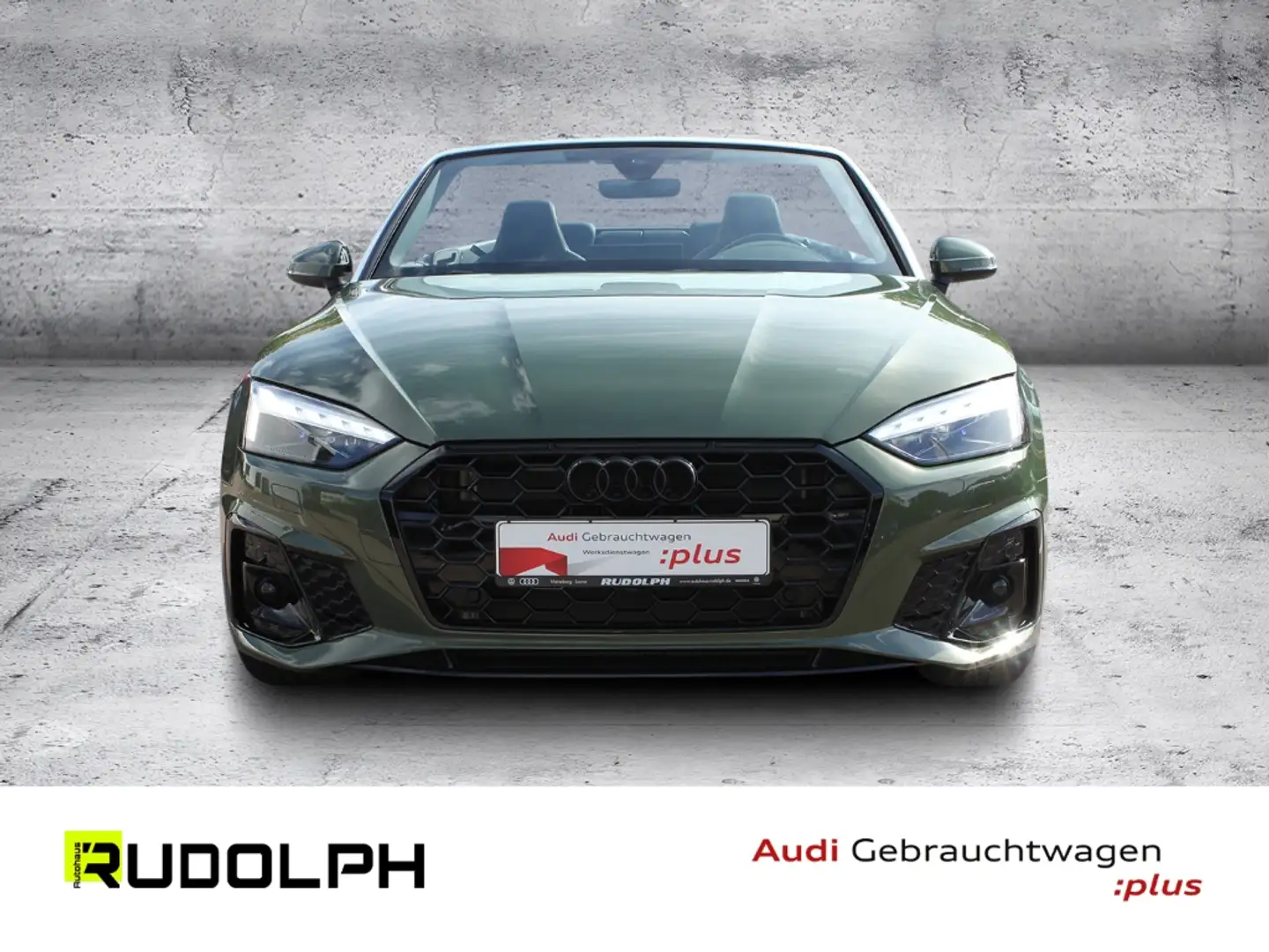 Audi A5 Cabriolet 40 TDI S line S-tronic MATRIX ACC  NAVI Grün - 2