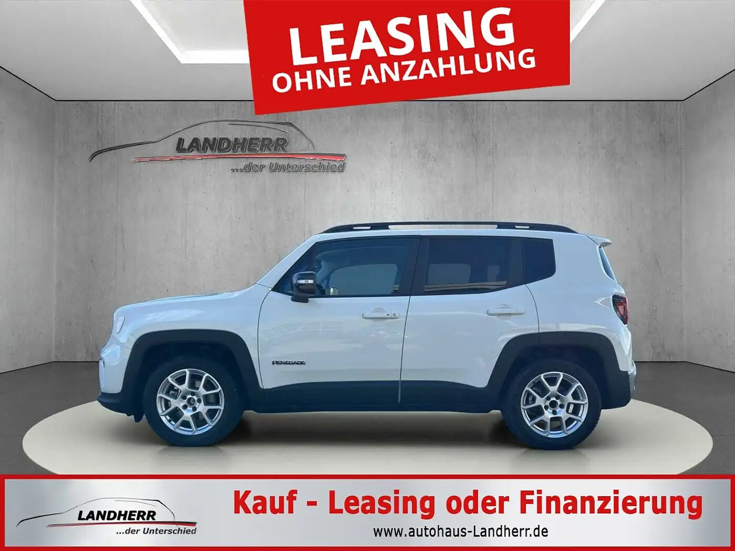 Jeep Renegade MHEV Limited Navi/Winterpaket/PDC Weiß - 1