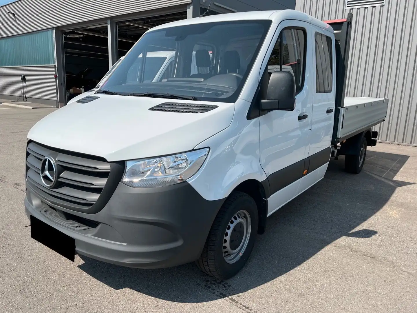 Mercedes-Benz Sprinter Pritsche 315 CDI Lang L3 7-Sitzer TEMPO Blanc - 1