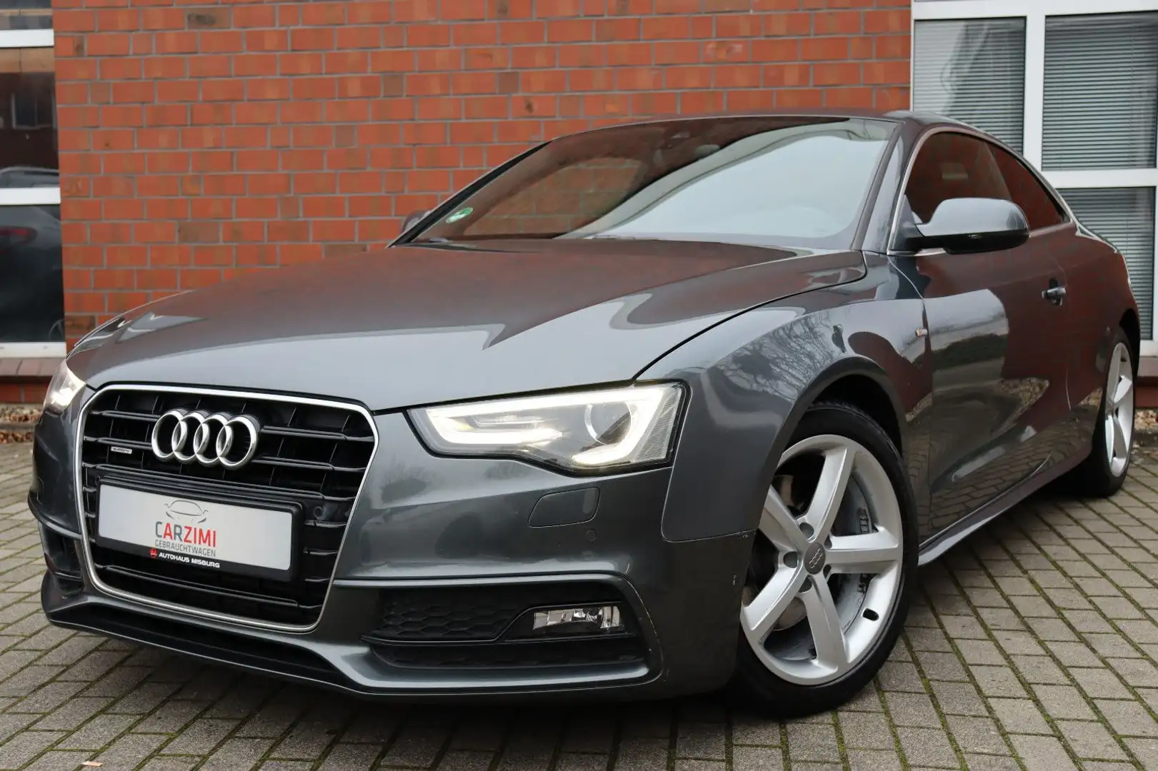 Audi A5 Coupe 2.0 TFSI quattro S-Line Plus Bi-Xenon Grau - 1