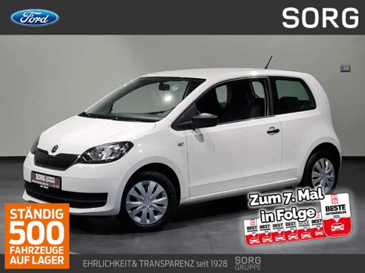 Skoda Citigo 1.0 Active*KLIMA* Weiß - 1