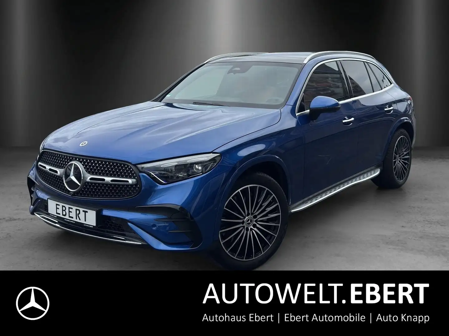 Mercedes-Benz GLC 300 d 4M AMG Distro HUD Pano AHK 360° 20" Bleu - 1