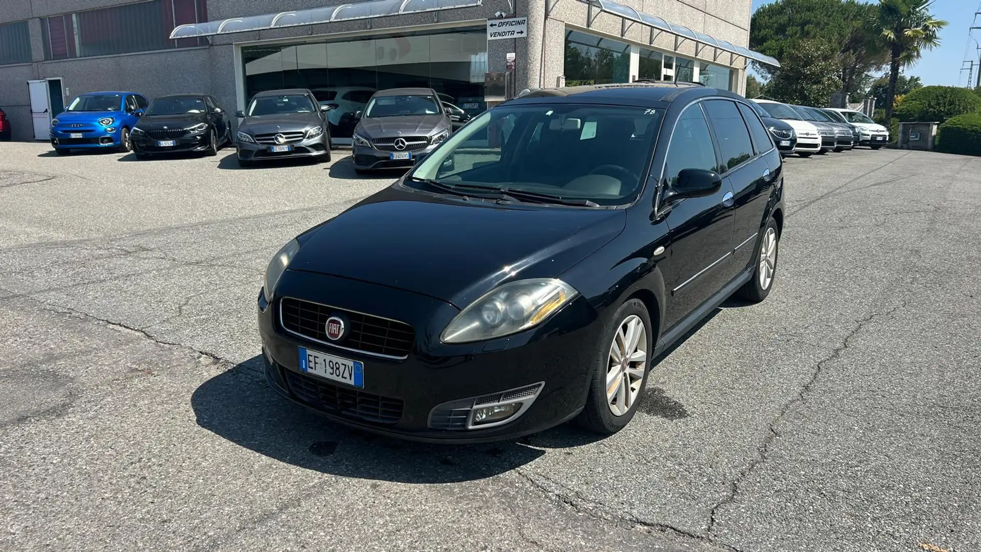 Fiat Croma Croma II 2007 1.9 mjt 16v Dynamic 150cv auto Schwarz - 1