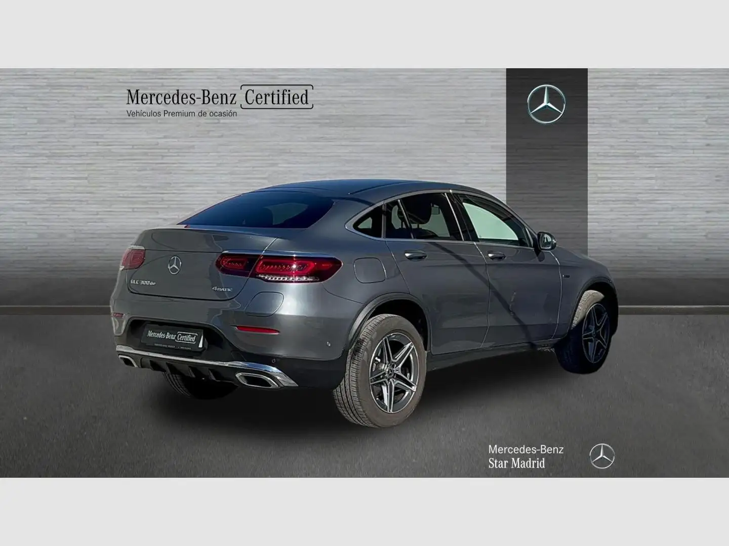 Mercedes-Benz GLC 300 Coupé de 4MATIC Gris - 2