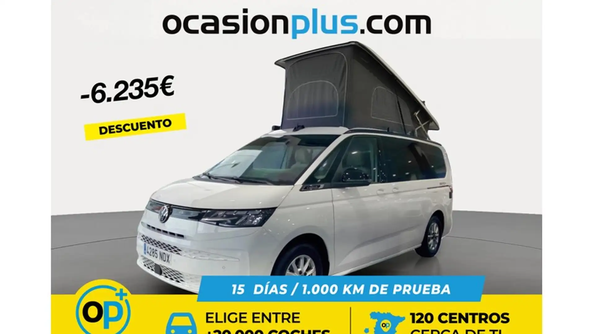 Volkswagen T5 California 2.0TDI Beach Tour 110kW Blanc - 1