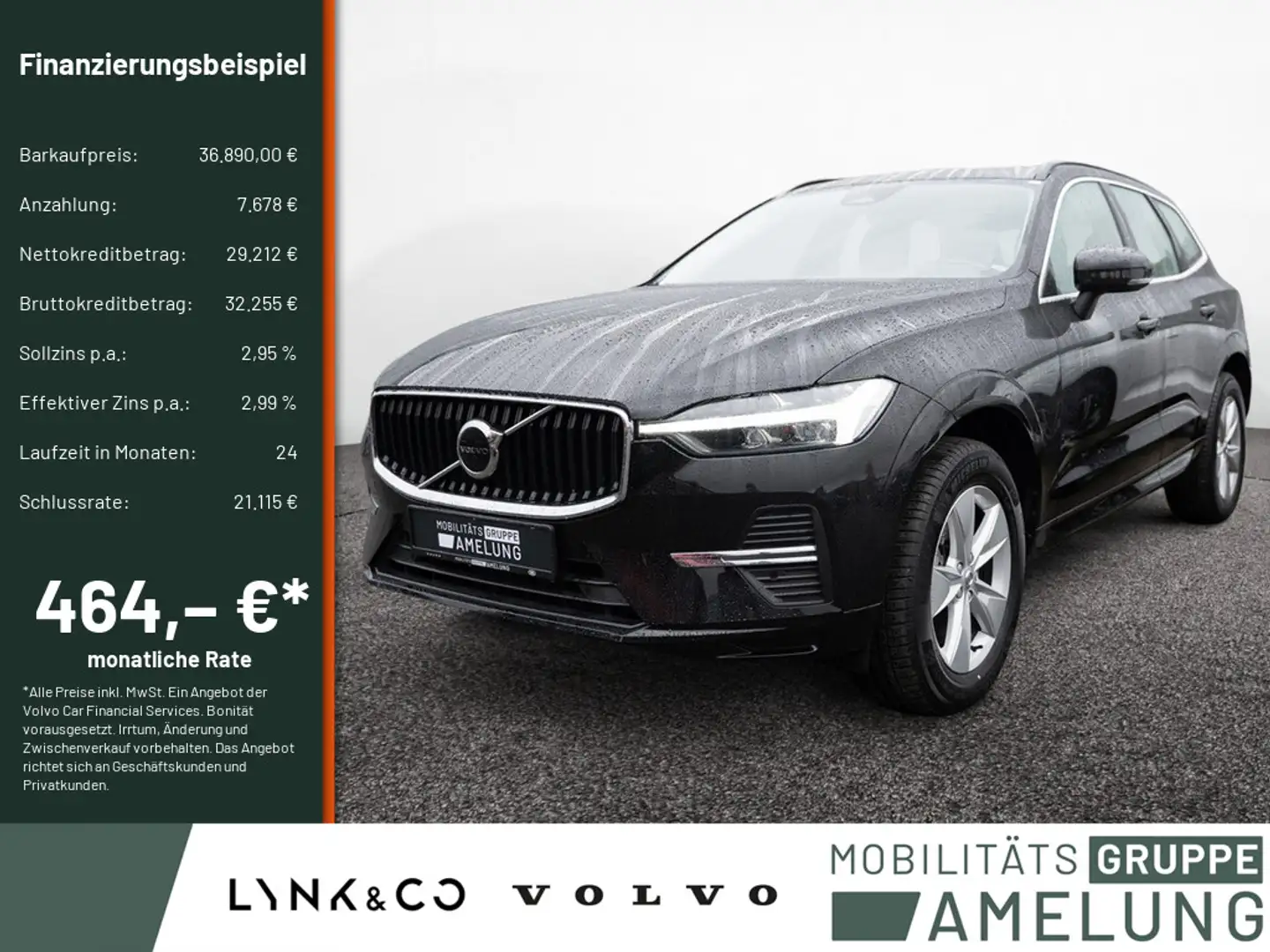 Volvo XC60 B4 Core KLIMA PDC KAMERA NAVI FACEL. LED Schwarz - 1