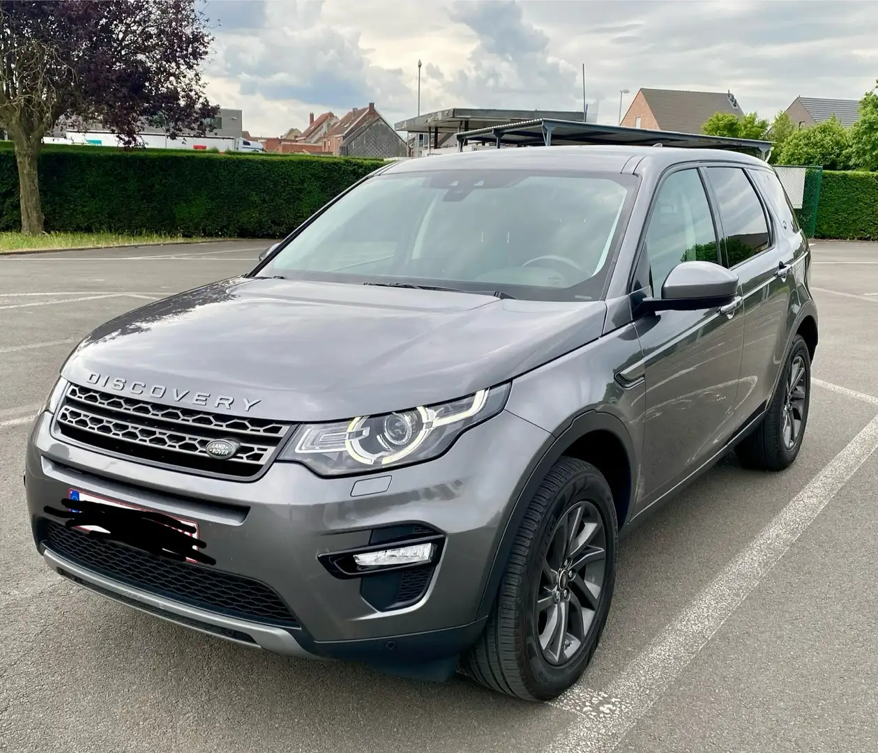 Land Rover Discovery Sport TD4 Aut. Sky View Gris - 1