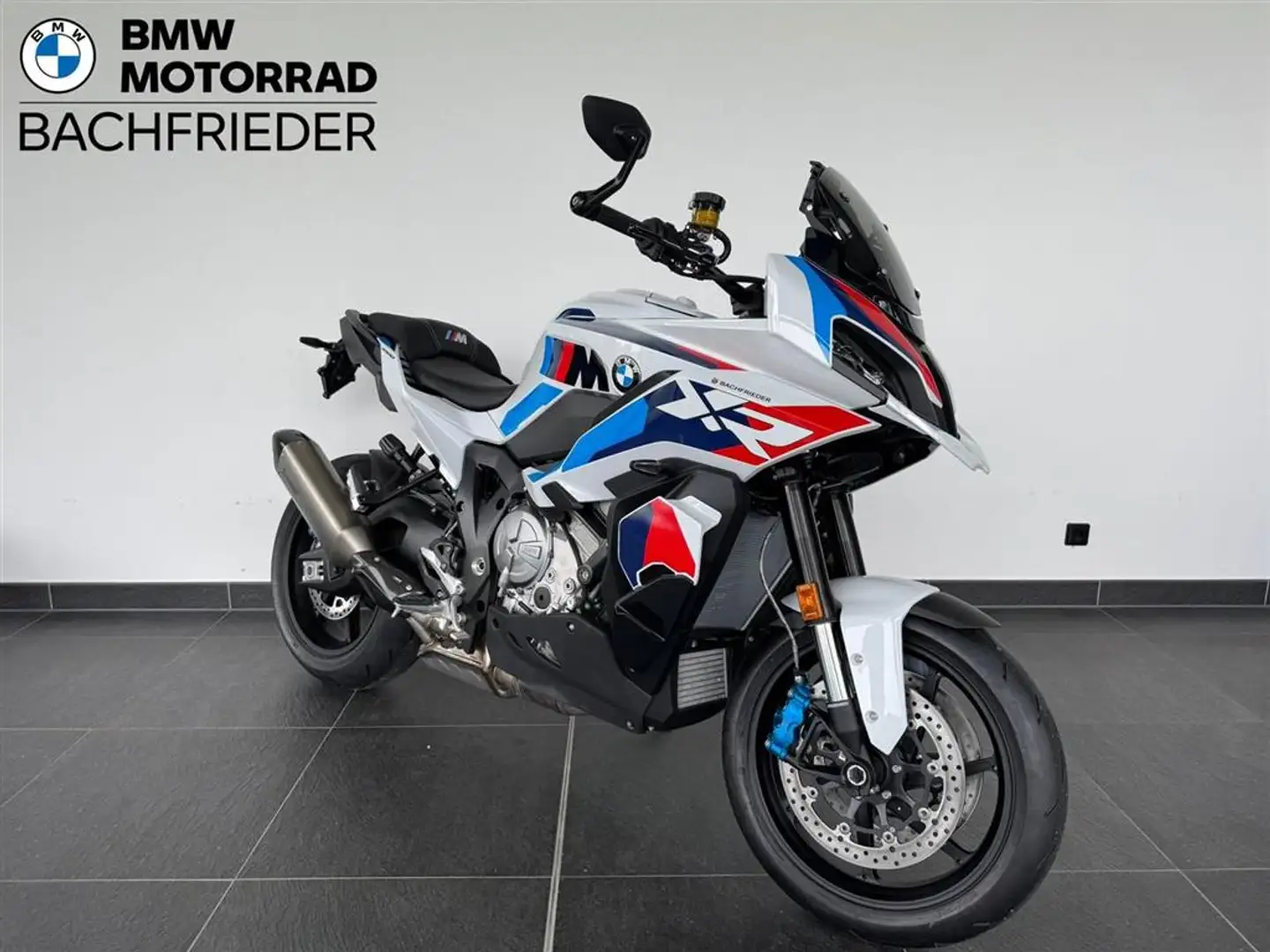 BMW M 1000 XR NEU-MR - Lenkerendenspiegel Білий - 2