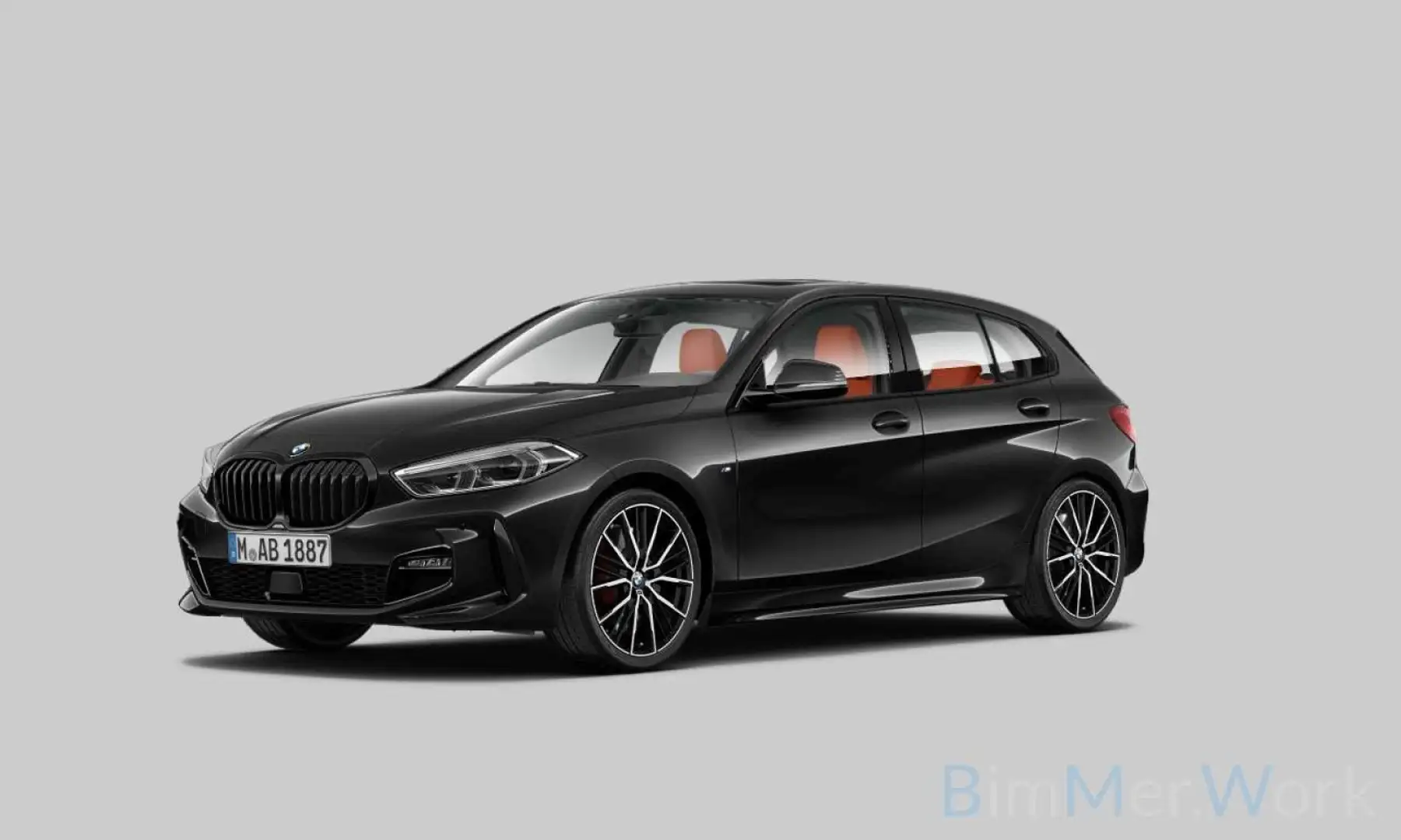 BMW 120 M Sport Komfort DAB HiFi Panorama Leder 19 Schwarz - 1