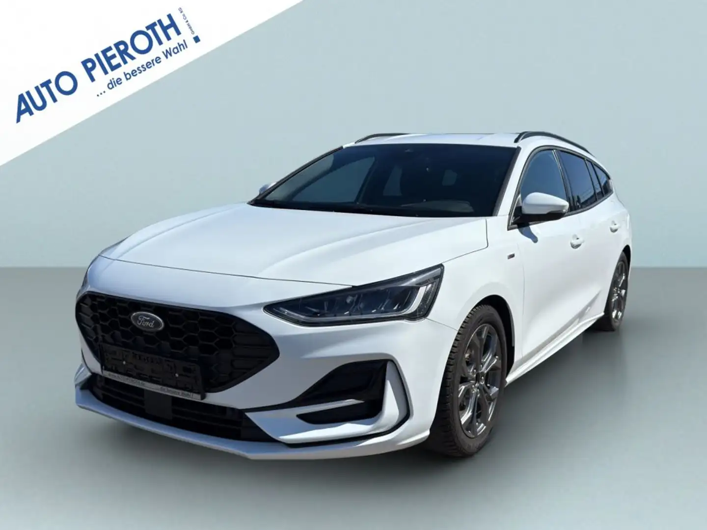 Ford Focus Turnier 1.0 EcoBoost Hybrid Aut. ST-LINE Blanc - 1