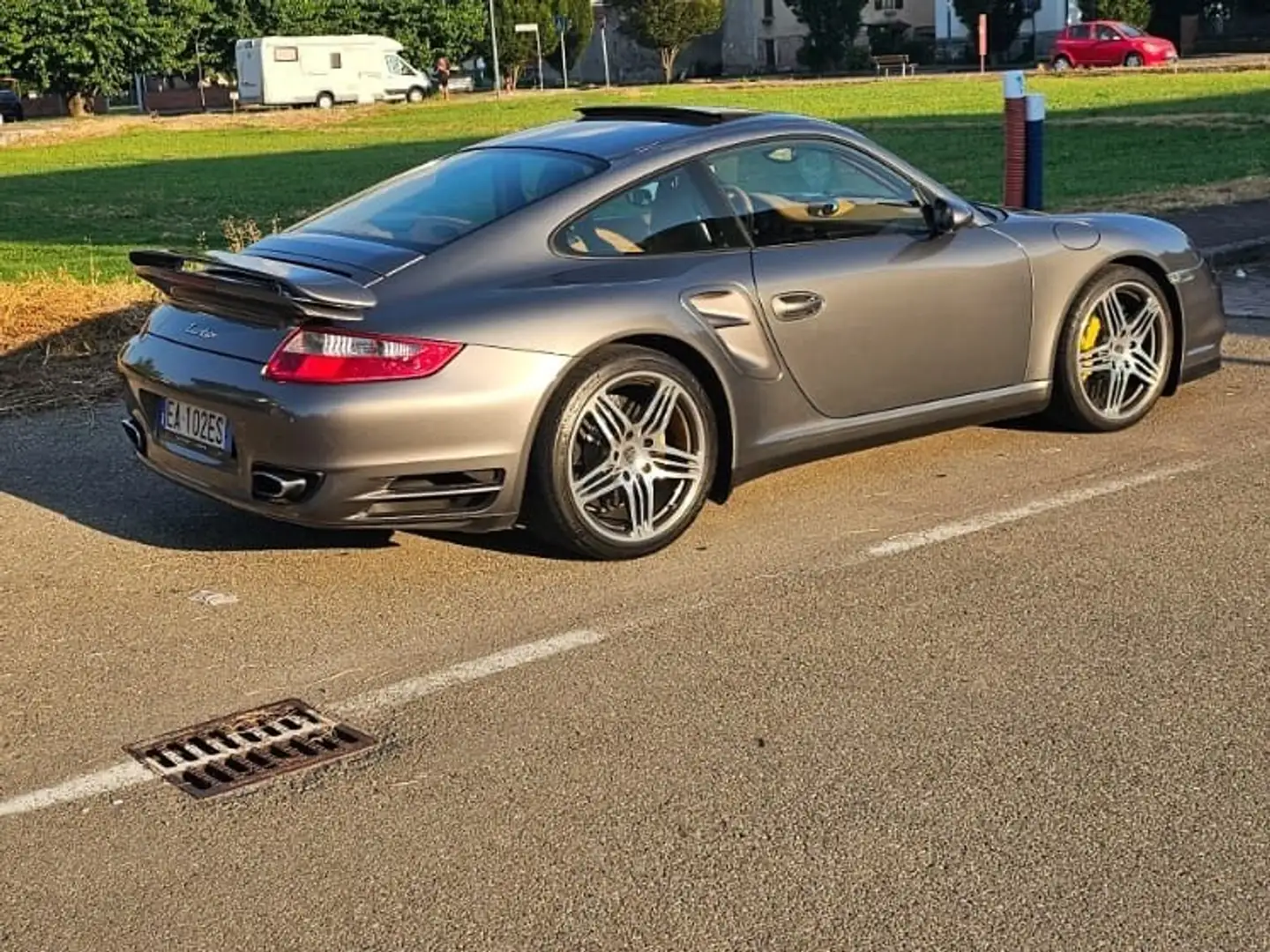 Porsche 997 3.6 Turbo MK1  Coupè freni carbo Серый - 2