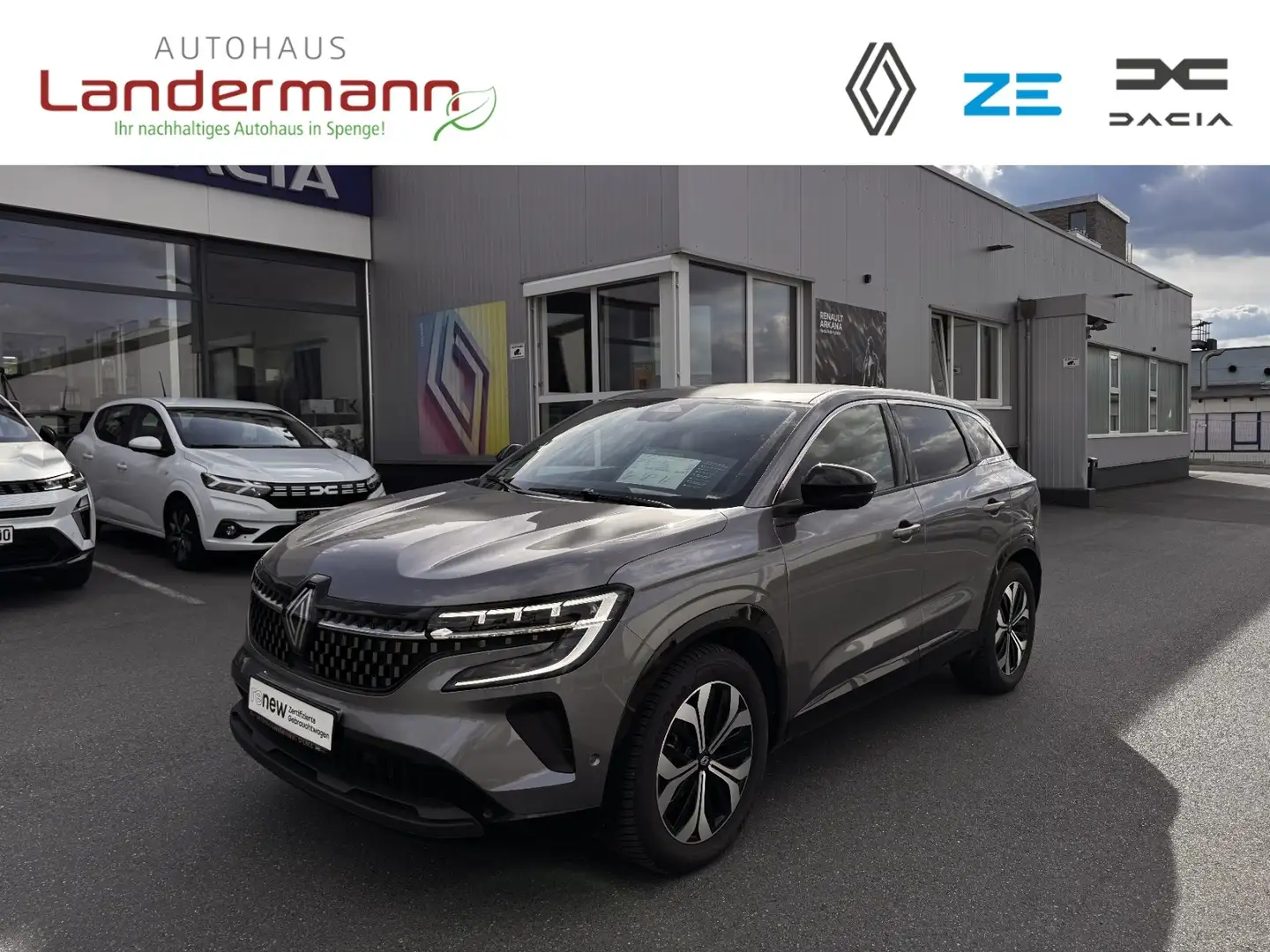 Renault Austral TECHNO TCE 160 MILD HYBRID AHK+SITZH+RFK Grau - 1