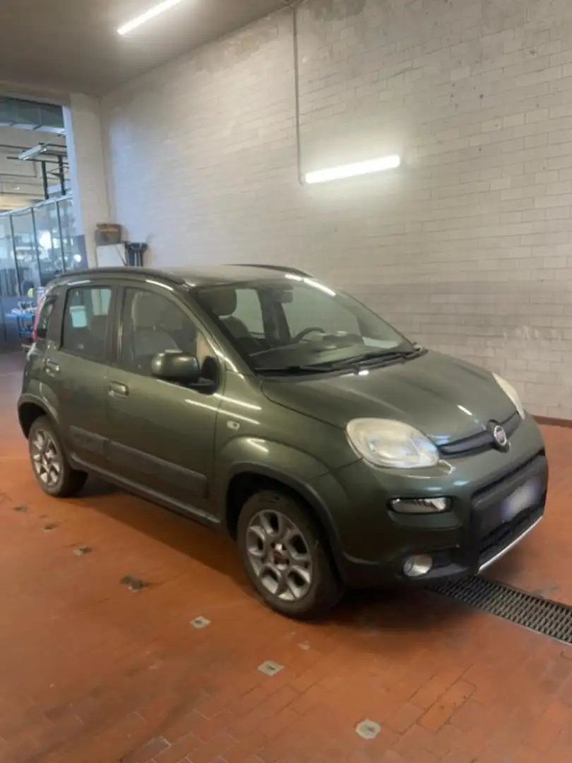 Fiat Panda 1.3 MJT S&S 4x4 Groen - 1
