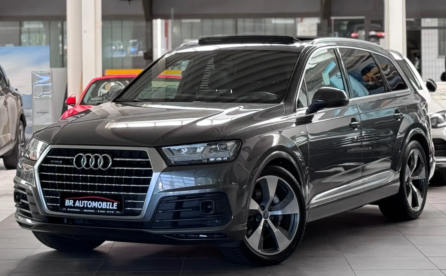 Audi Q7 3.0 TDI quattro*S-Line Plus*Allradlenkung*Pano*AHK Grigio - 1
