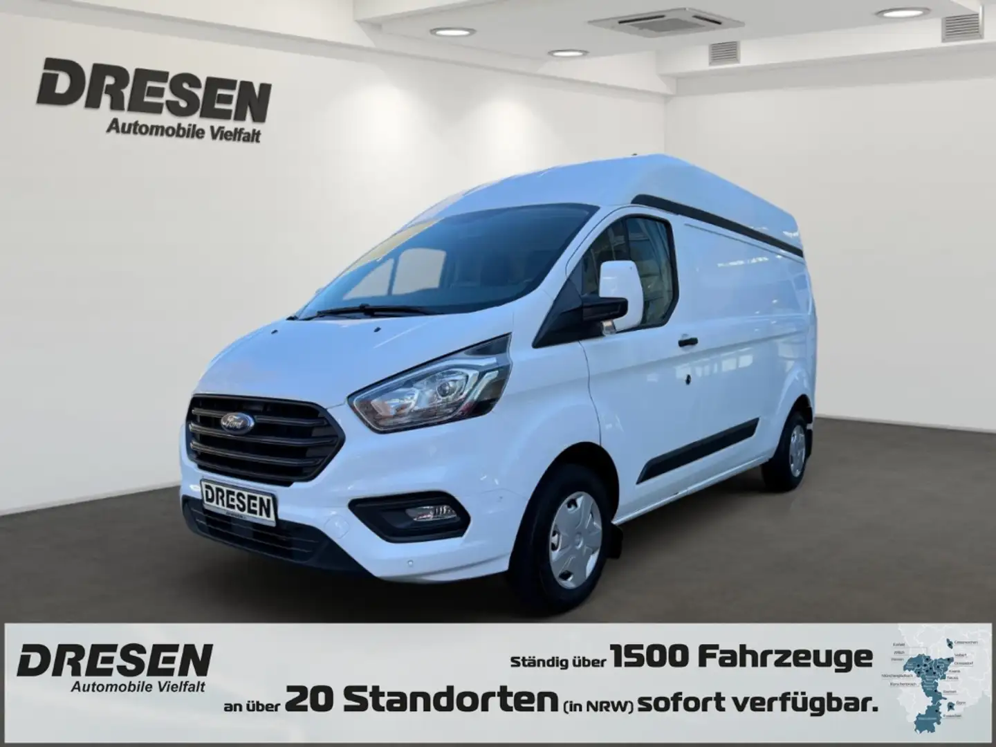 Ford Transit Custom Kasten Trend L2H2 PDC*Klima*Totwinkel*Allwetterrei Weiß - 1