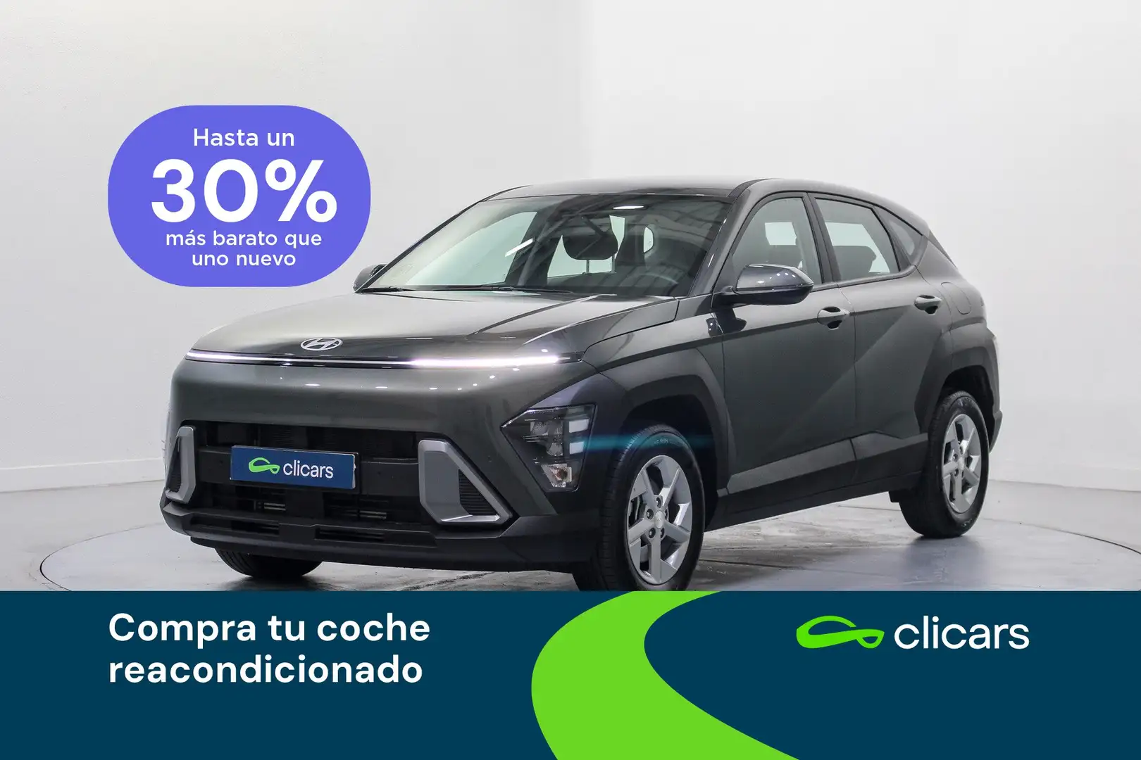 Hyundai KONA 1.0 TGDI Maxx 4x2 Gris - 1