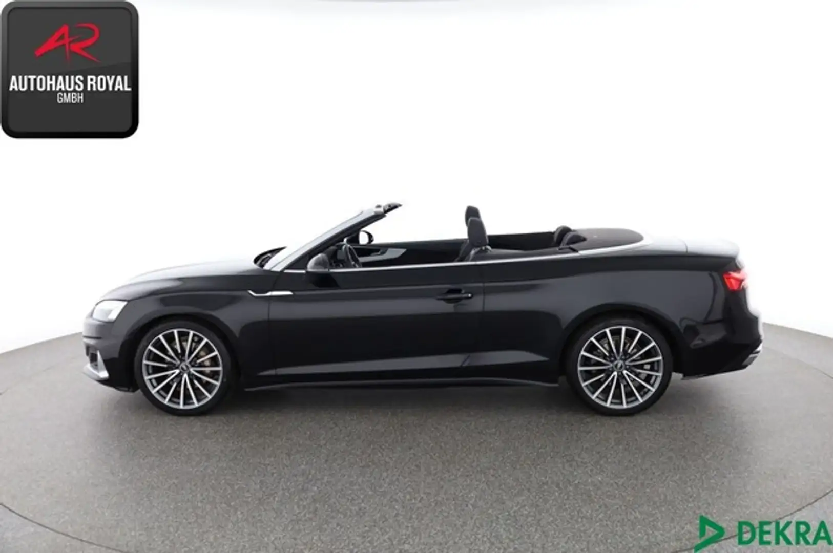 Audi A5 Cabrio 40 TFSI S LINE VIRTUAL,KEYLESS,MATRIX Noir - 2