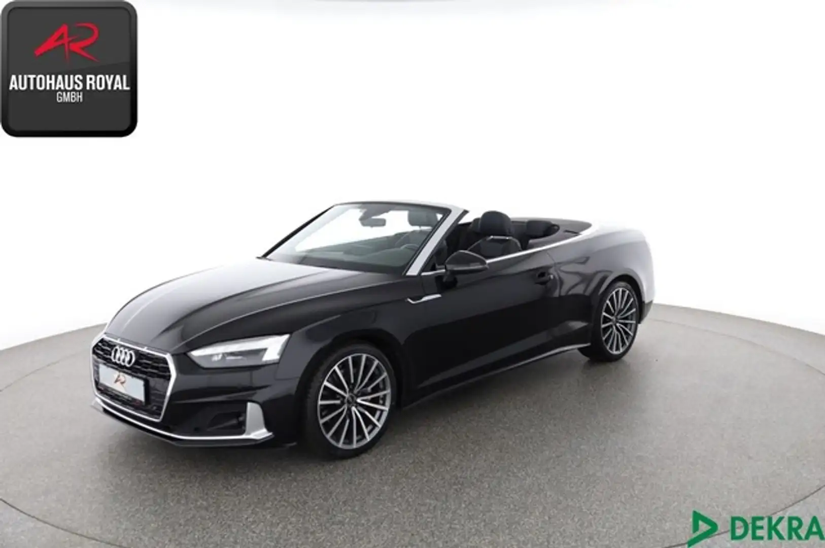 Audi A5 Cabrio 40 TFSI S LINE VIRTUAL,KEYLESS,MATRIX Noir - 1