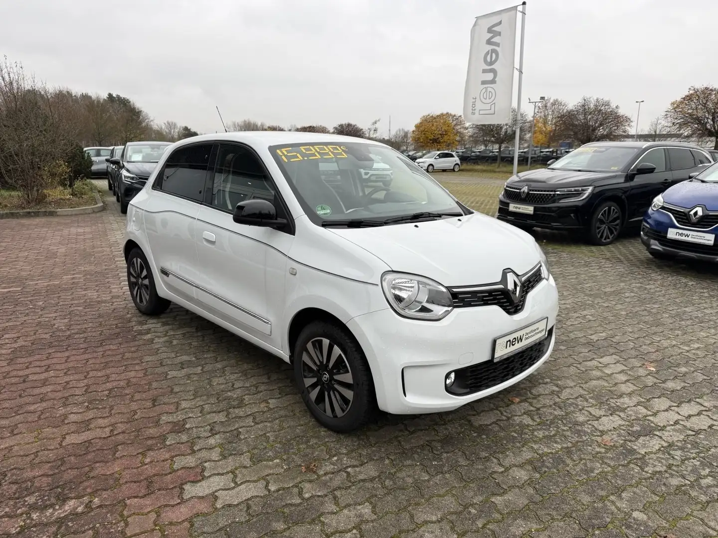 Renault Twingo Electric 42PS Autom. Klimaautom. Tempom. Weiß - 2