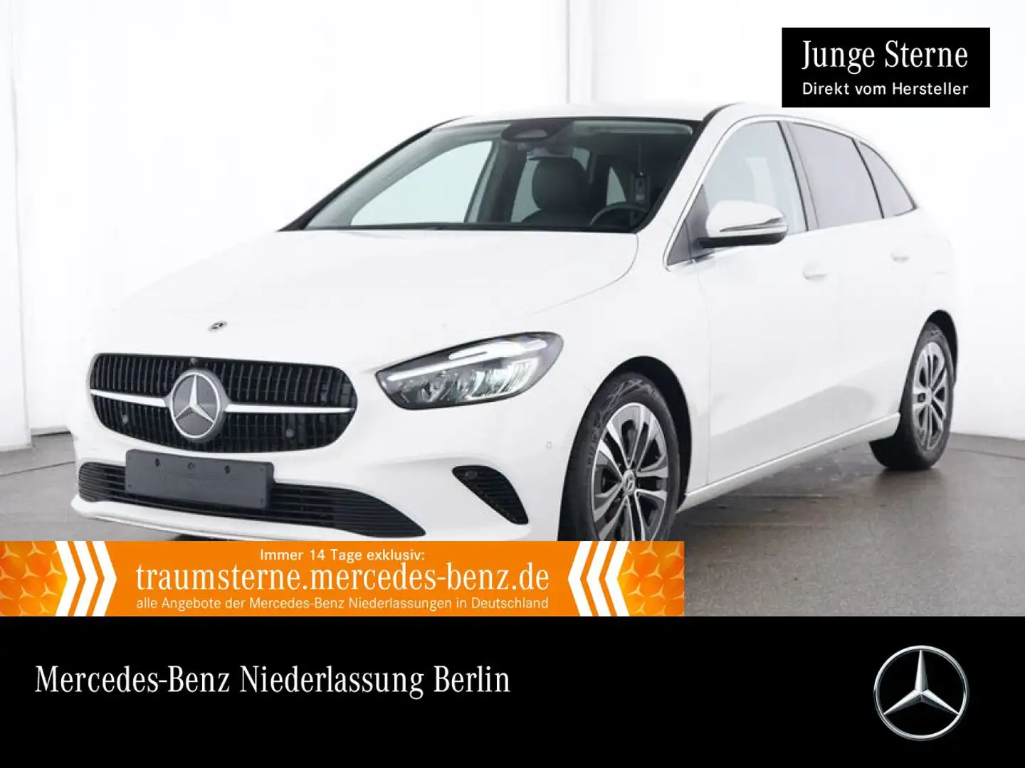 Mercedes-Benz B 200 PROGRESSIVE+LED+KAMERA+TOTW+7G Weiß - 1