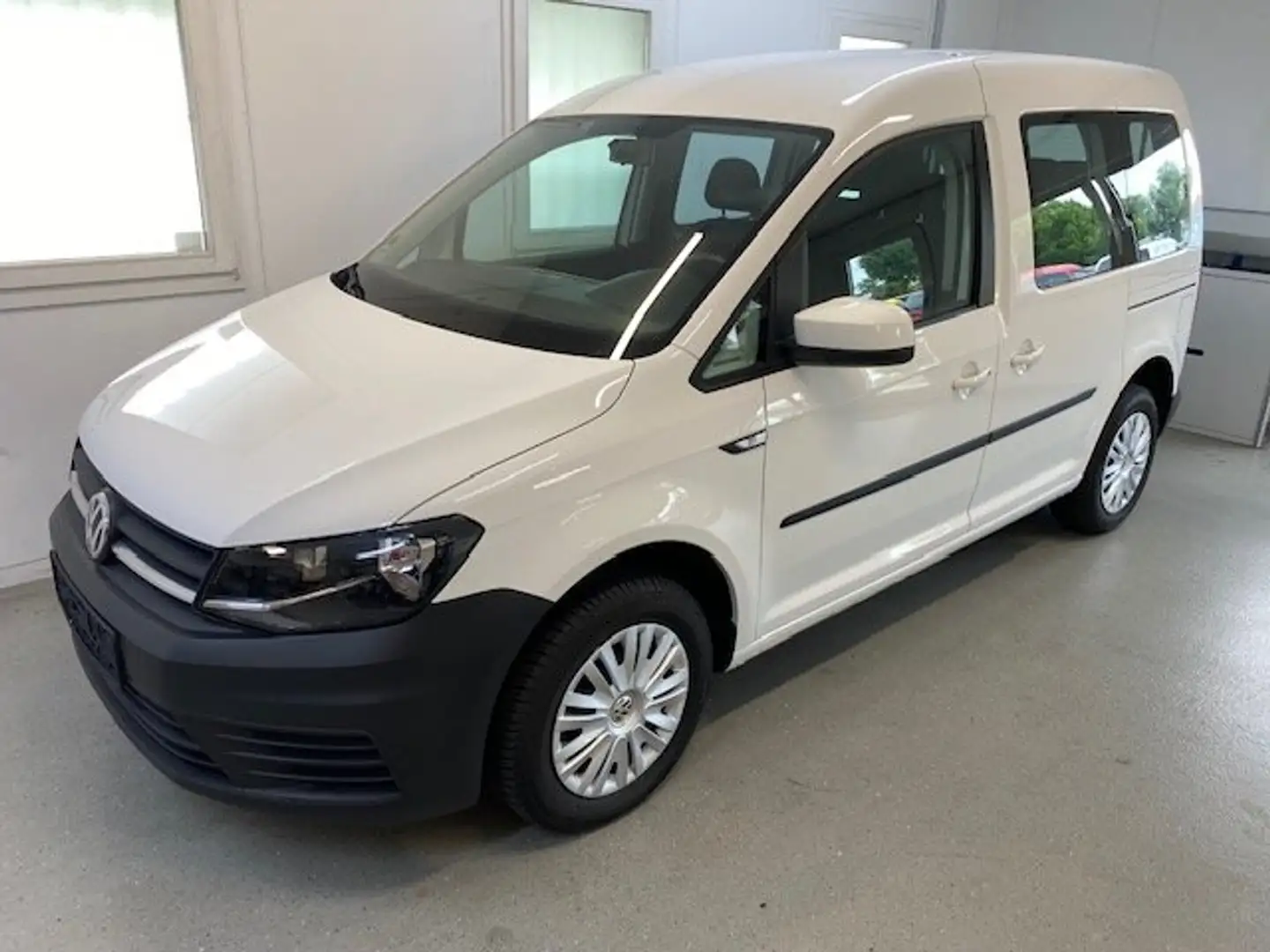 Volkswagen Caddy Kombi 2.0 TDI 102PS Klima DAB 7-Sitzer Bluetooth Blanc - 2