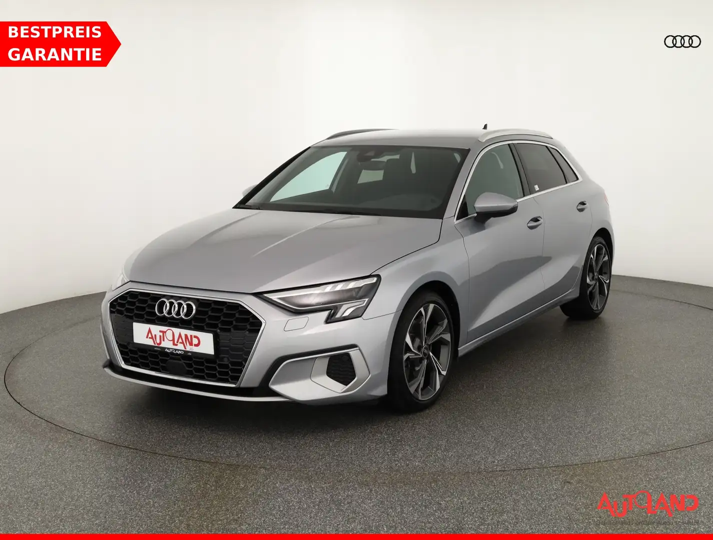 Audi A3 Sportback 35 TFSI S-Line LED AHK Kamera DAB Silber - 1