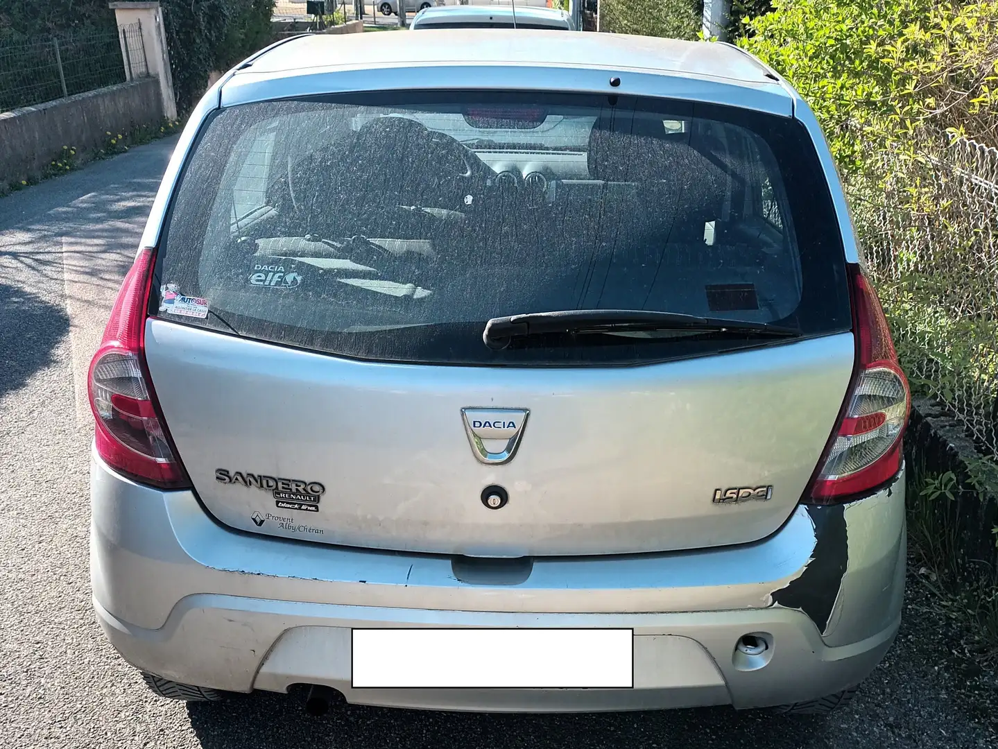Dacia Sandero Sandero 1.5 dCi 85 eco2Blackline Gris - 2
