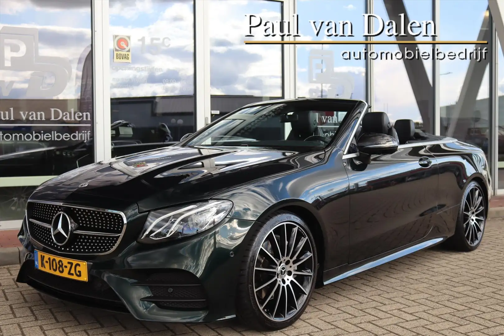 Mercedes-Benz E 200 Cabrio E200 AMG LINE | SPORT EDITION | Leer | 20 I Vert - 1