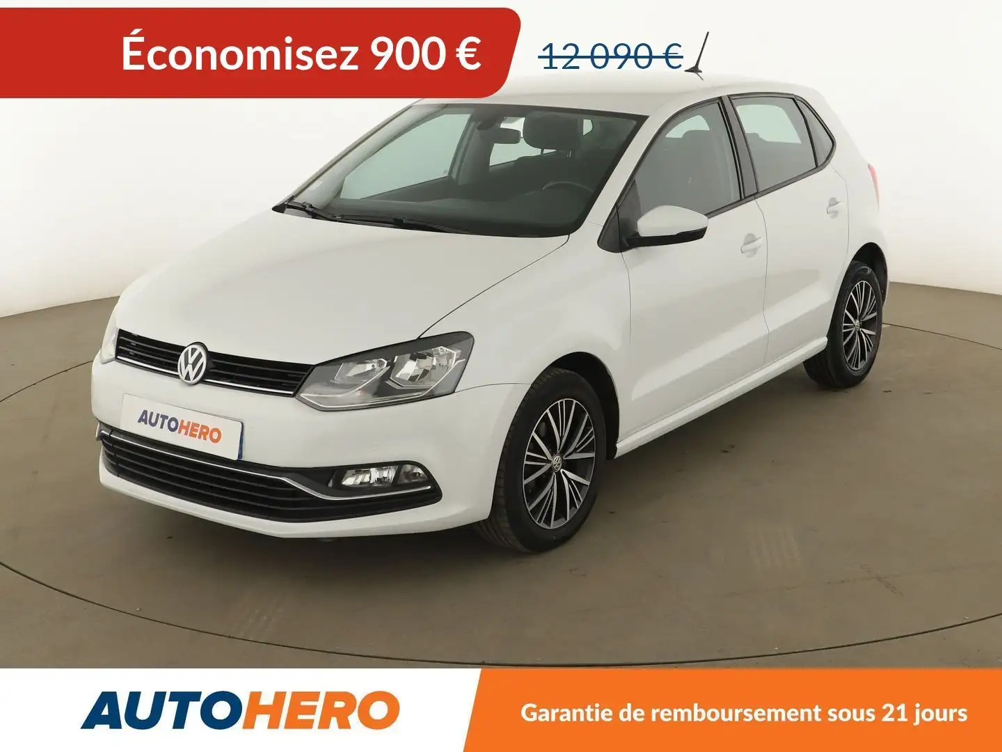 Volkswagen Polo 1.2 TSI BlueMotion Tech Match Blanc - 1