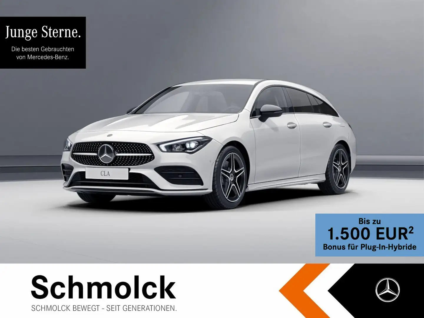 Mercedes-Benz CLA 250 e SB AMG+DSTR+LED+NIGHT+KEYLESS+KAMERA++ Blanc - 1