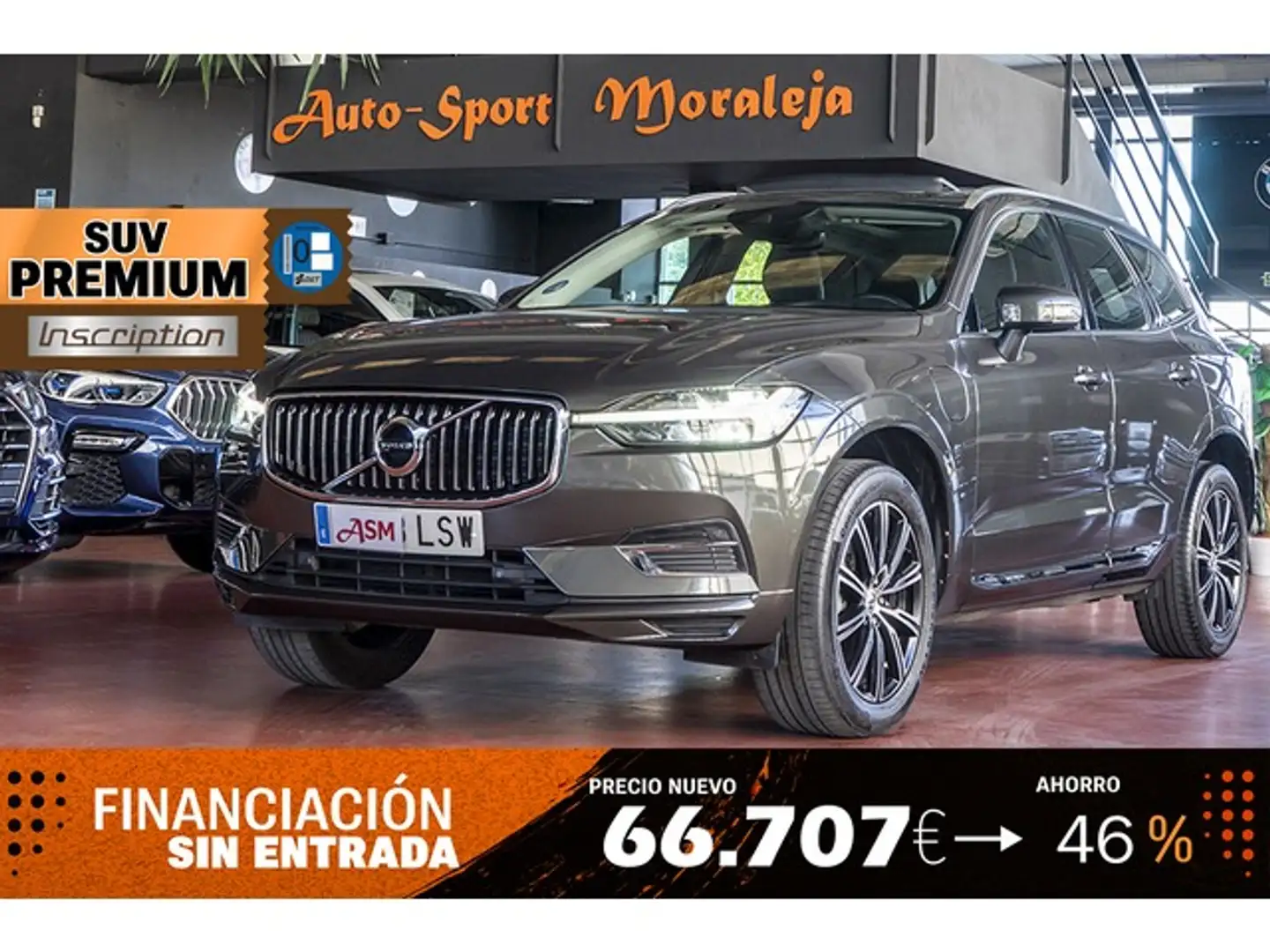 Volvo XC60 T6 Recharge Inscription Gris - 1