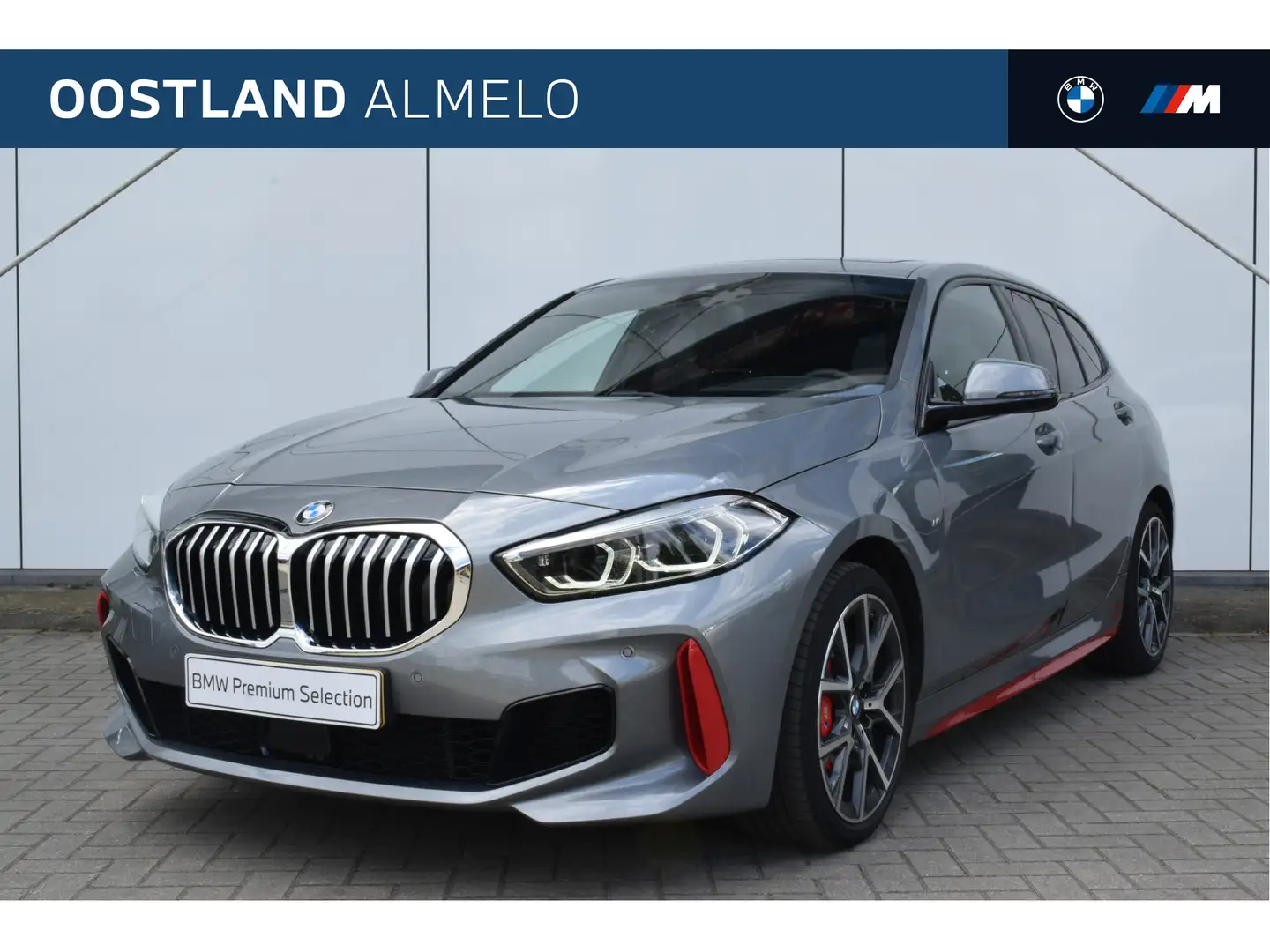 BMW 128 1 Serie 128ti High Executive M Sport Automaat / Pa Grijs - 1