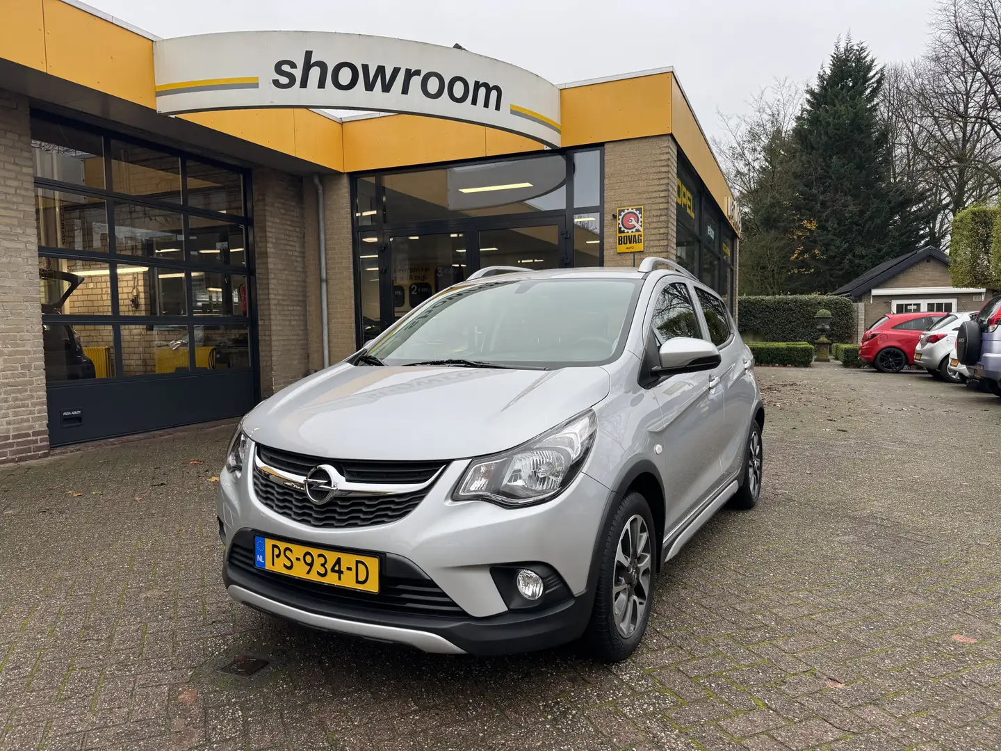 Opel Karl 1.0 Rocks Online Edition Airco Carplay Gris - 1