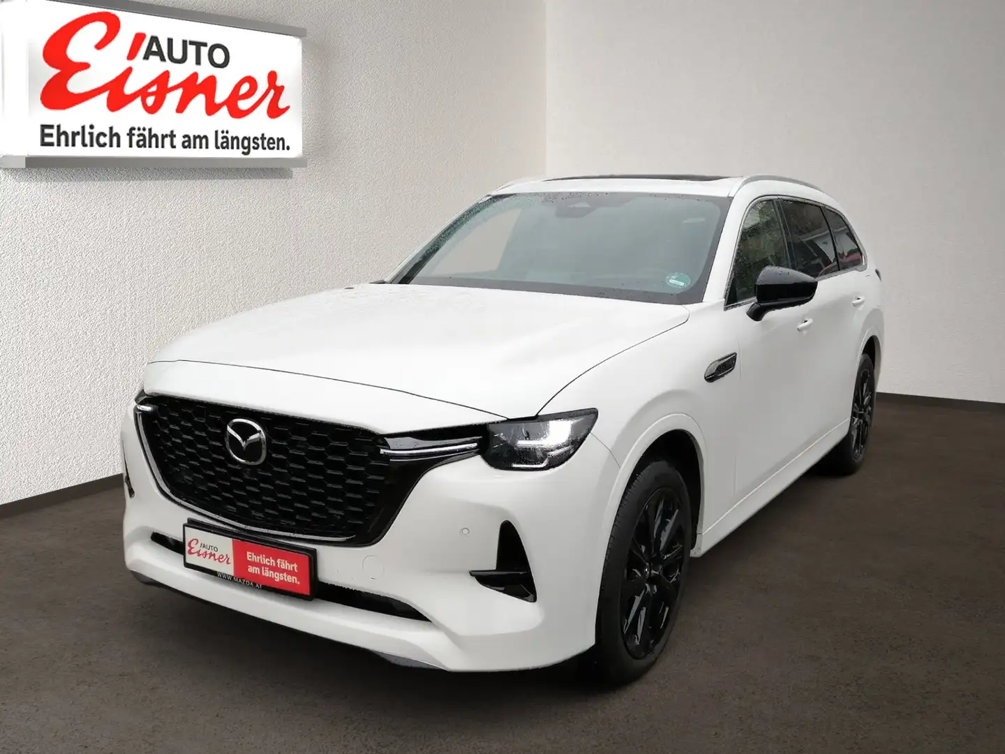 Mazda CX-80 2.5 e-SKYACTIV-PHEV Homura Plus 360 4xSHZ Weiß - 2