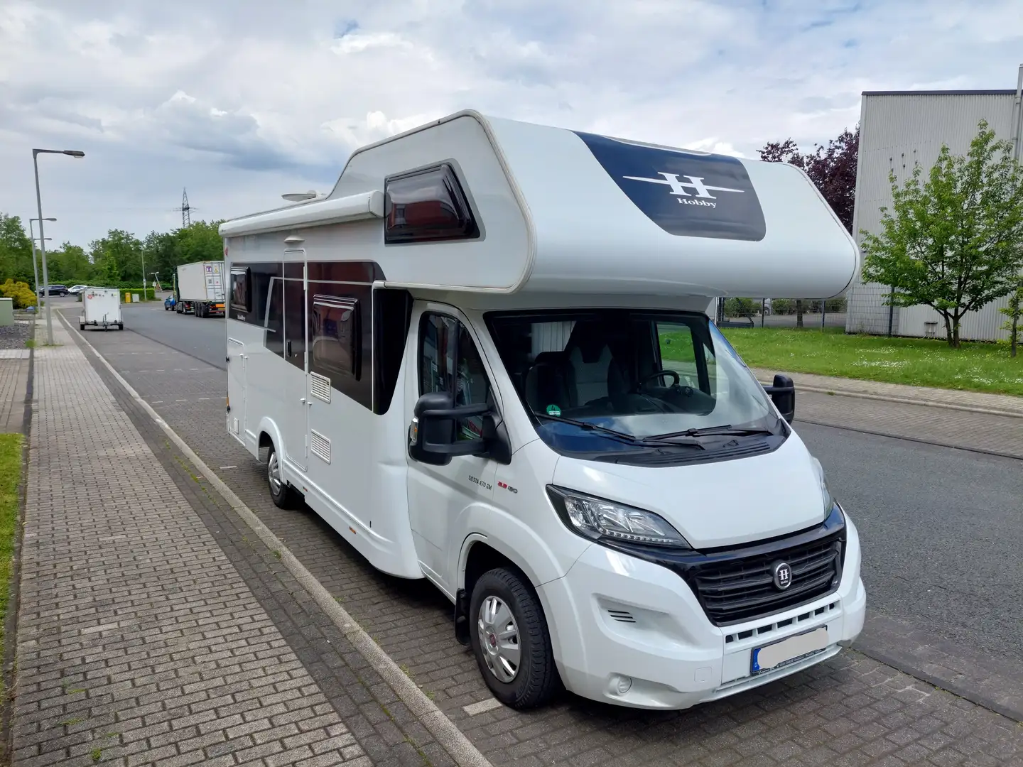 Fiat Ducato Hobby Siesta A 70 GM - Alkoven Weiß - 1