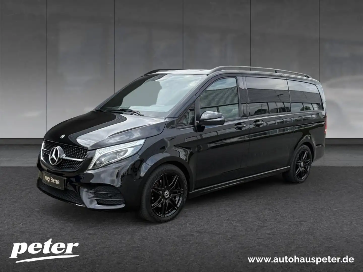 Mercedes-Benz V 300 d Avantgarde Edition  +AMG+Burm+el.Schiebe Чорний - 1