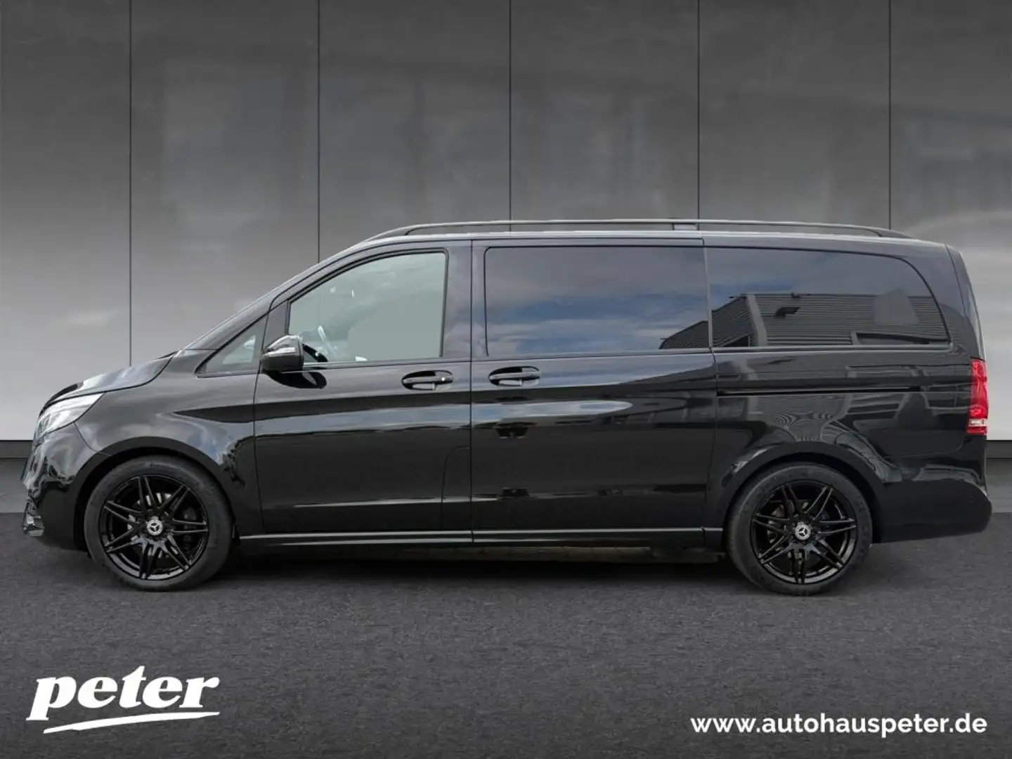 Mercedes-Benz V 300 d Avantgarde Edition  +AMG+Burm+el.Schiebe Чорний - 2