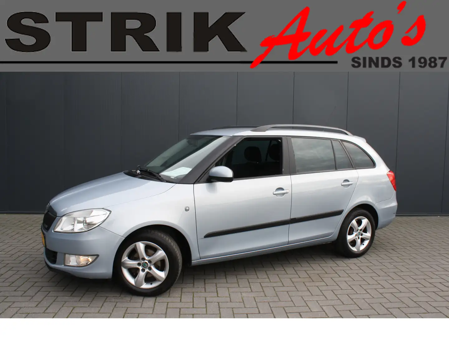 Skoda Fabia Combi 1.2 TDI EURO 5 Greenline AIRCO - TREKHAAK - Zilver - 1