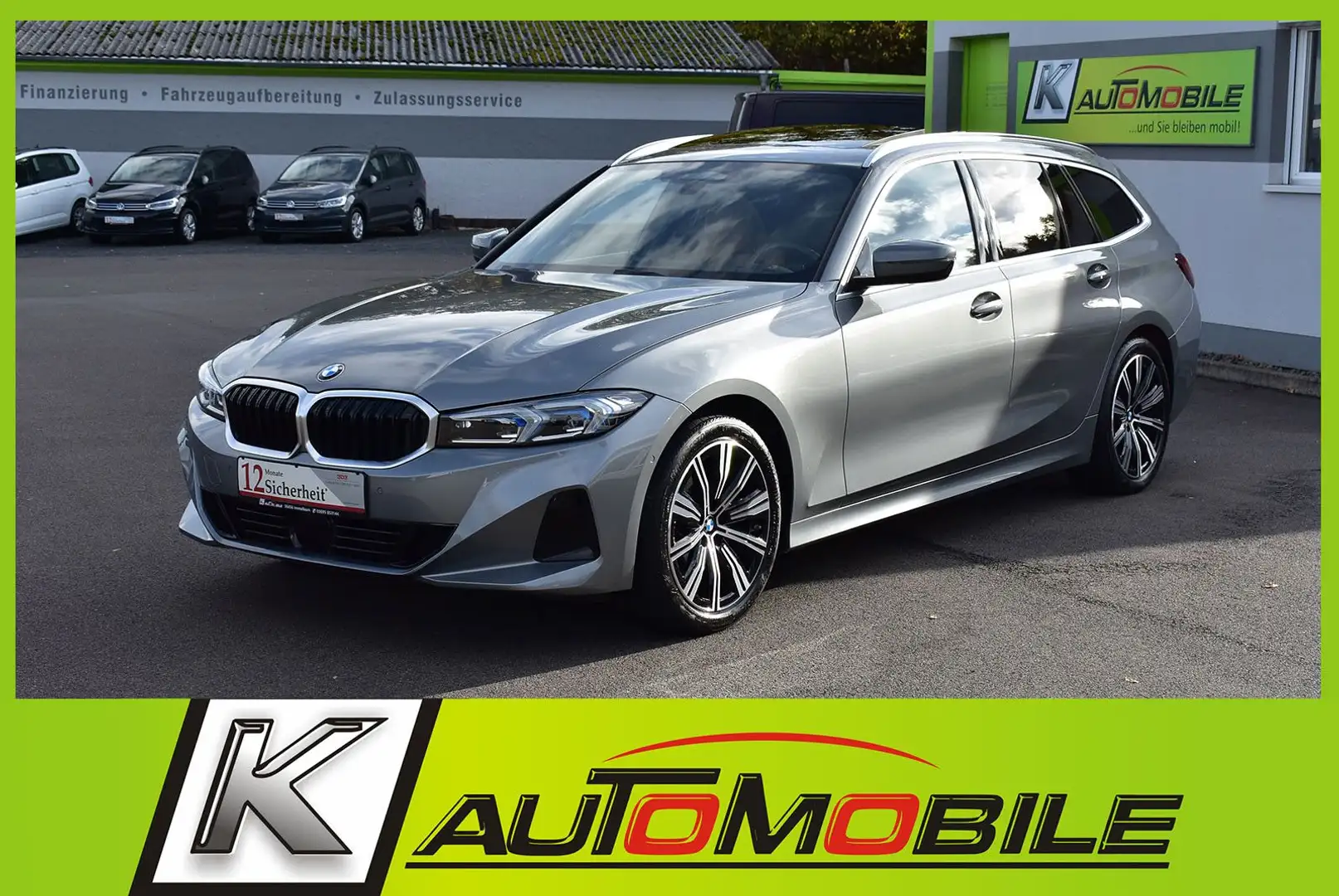 BMW 320 d xDrive Leder+H&K+SpoSi+Entry+Panorama+ACC Šedá - 1