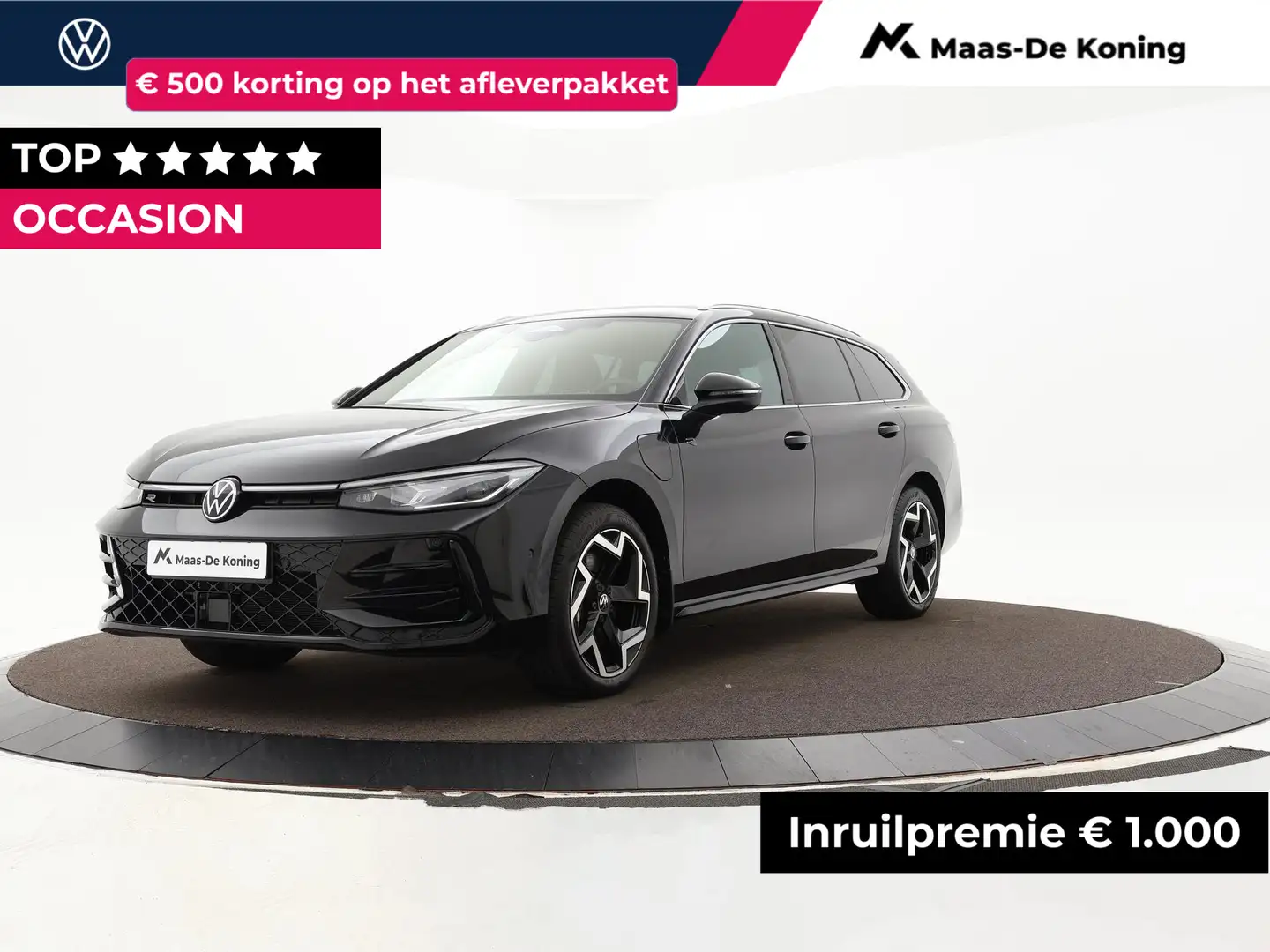 Volkswagen Passat Variant 1.5 eHybrid 272pk DSG R-Line Edition · Keyless · M Nero - 1