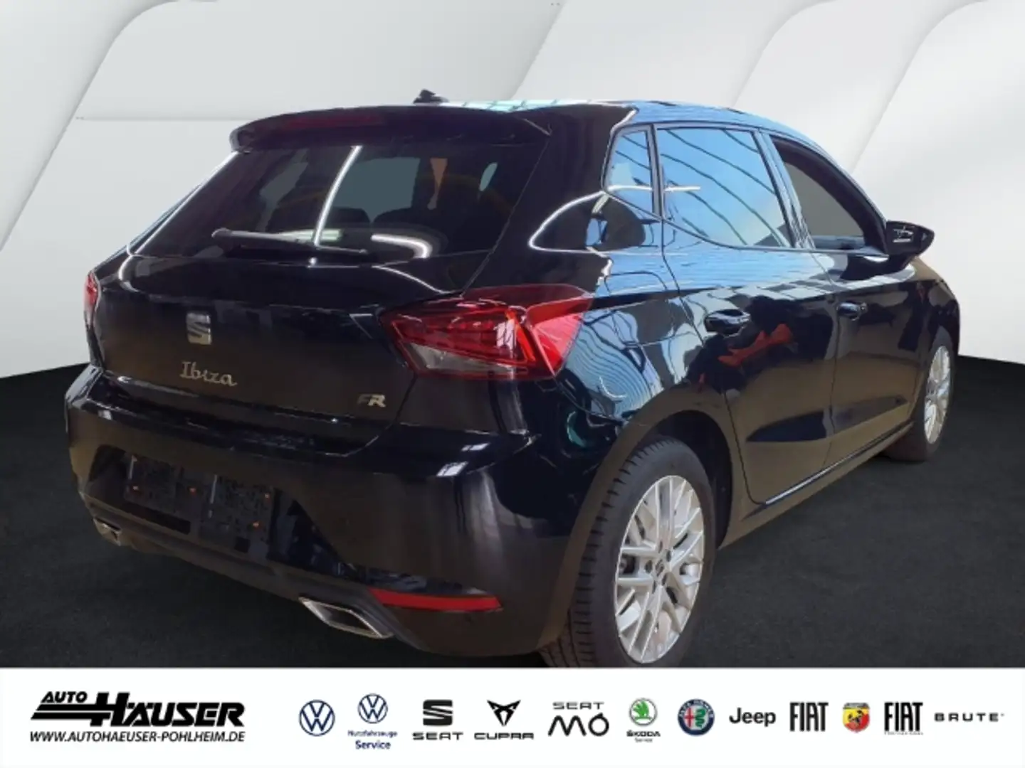 SEAT Ibiza "OHNE ANZAHLUNG" FR 1.0 TSI DSG NAVI KAMERA ACC LE Schwarz - 2
