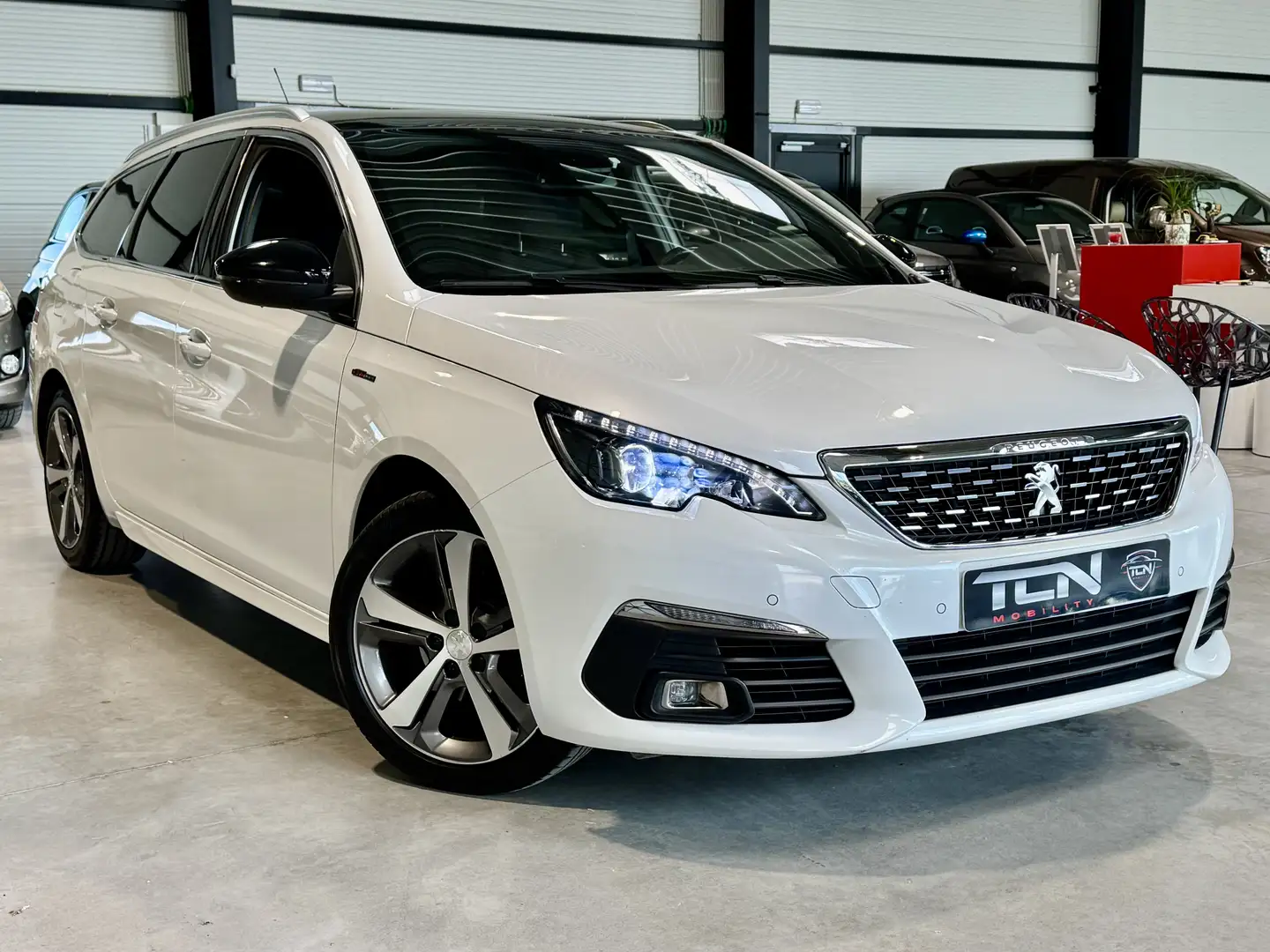 Peugeot 308 ✅ break - GT Line - toit panoramique - 67.000km Wit - 2