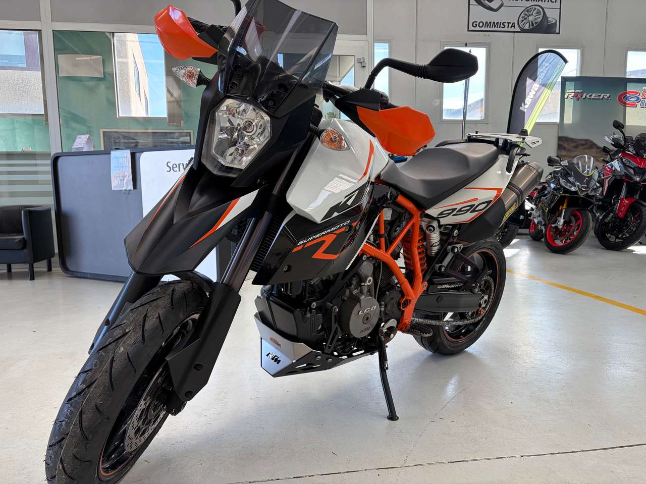 KTM 990 Supermoto R akrapovic