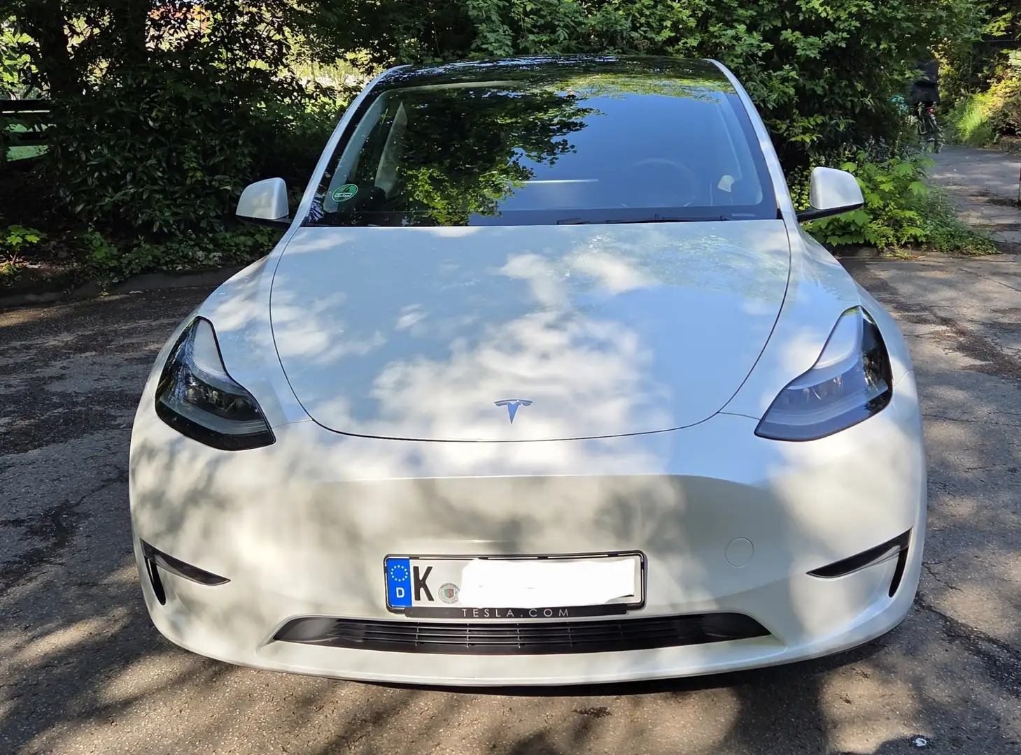 Tesla Model Y LR AWD, AHK Weiß - 2