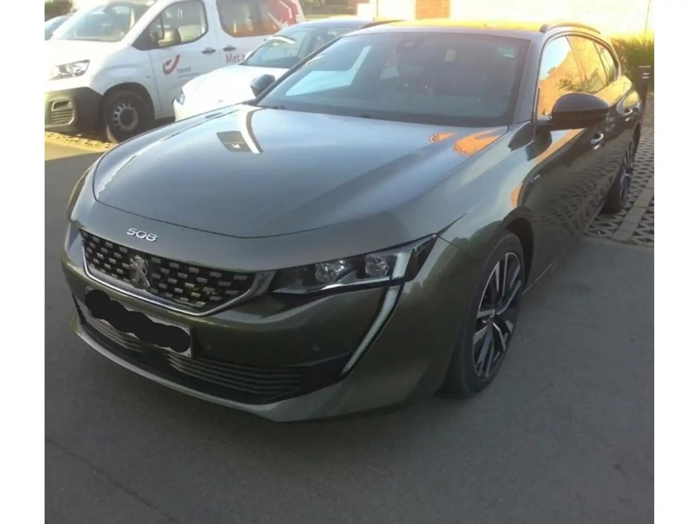 Peugeot 508 HYBRID GT-Line e-EAT8 Groen - 1
