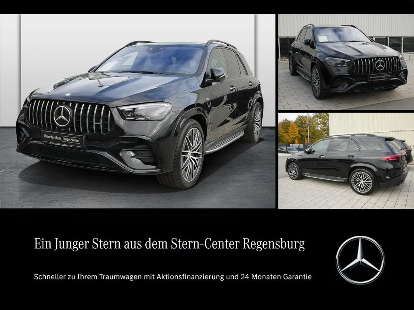 Mercedes-Benz GLE 53 AMG 4M+DIST+PANO+HUD+SITZKLIMA+AHK+MBEAM+ Noir - 1